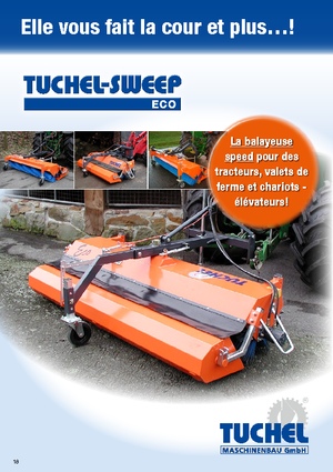 Монтажні підмітальні машини Tuchel Eco 180 Ø 520