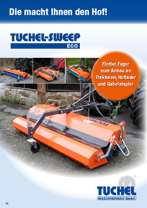 Монтажні підмітальні машини Tuchel Eco 180 Ø 520