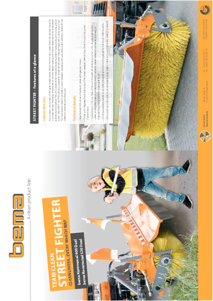 Монтажні підмітальні машини Bema Kommunal 600 Dual 2050