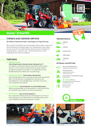 Монтажні підмітальні машини Bema Sweezy 25 Dual WD