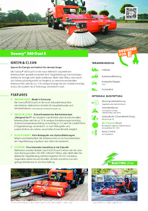 Монтажні підмітальні машини Bema Sweezy 580 Dual E