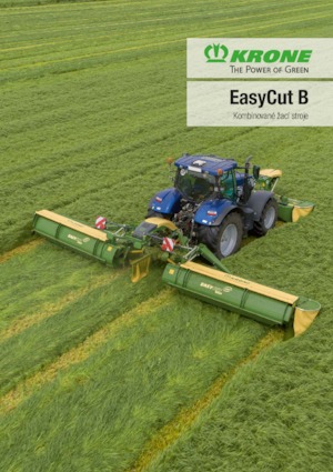 Комбінований косильний диск без кондиціонування Krone EasyCut B 950 Collect 
