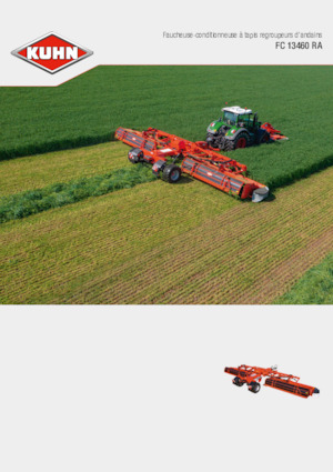 Комбінований диск косарки з кондиціонером Kuhn FC 13460 RA