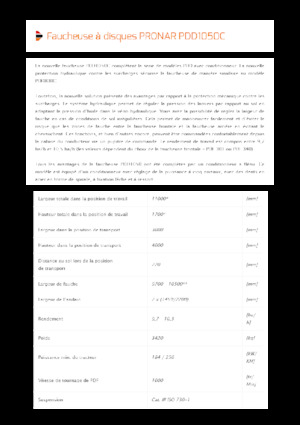 Комбінований диск косарки з кондиціонером Pronar PDD 1050C