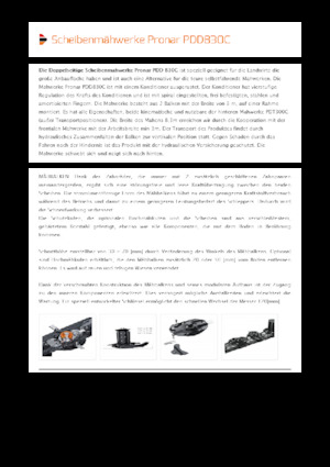 Комбінований диск косарки з кондиціонером Pronar PDD 830 C