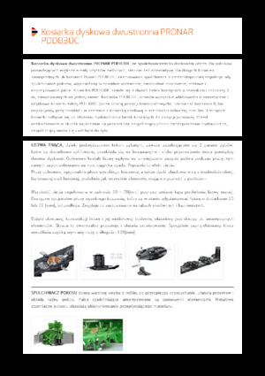 Комбінований диск косарки з кондиціонером Pronar PDD 830 C