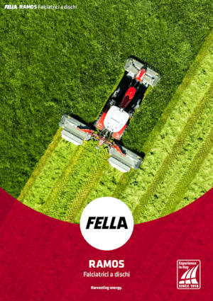 Комбінований диск косарки з кондиціонером Fella Ramos 8612 TL-RC