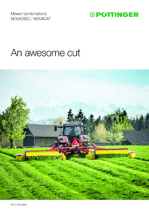 Комбінований косильний диск без кондиціонування Pöttinger NovaCat V 10000 CF 