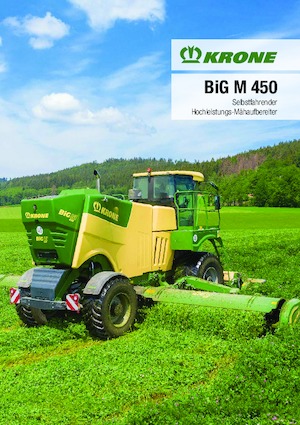 косарка-плющилка Krone Big M 450 CV