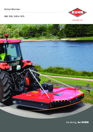 агрегати для мульчування Kuhn BAV 1545 