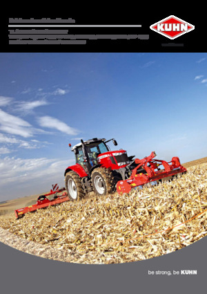 агрегати для мульчування Kuhn BP 8340