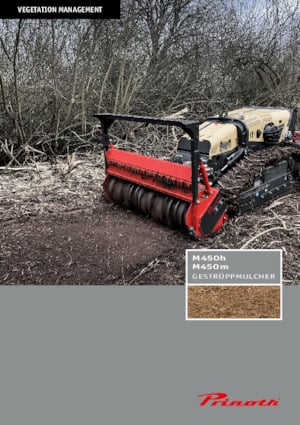 агрегати для мульчування Prinoth M450h-1450