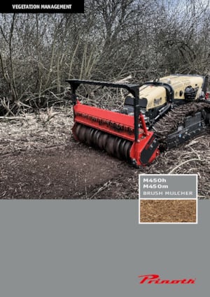 агрегати для мульчування Prinoth M450h-1450
