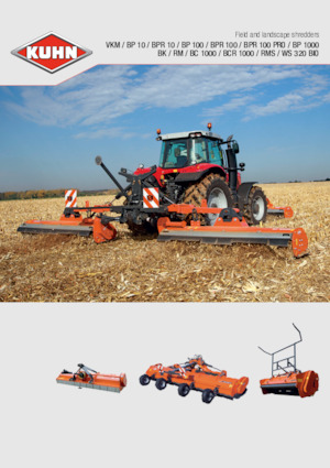 агрегати для мульчування Kuhn RMS 820
