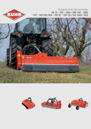 агрегати для мульчування Kuhn SDS 150