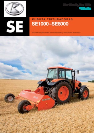 агрегати для мульчування Kubota SE7320