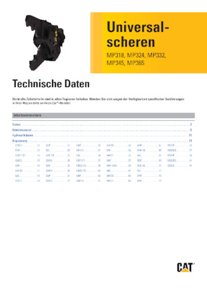 Мультипроцесори Caterpillar MP324D