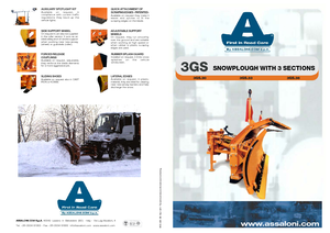 Снігоходи з багатофункціональними точилами Assaloni 3 GS 30*