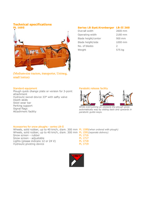 Снігоходи з багатофункціональними точилами Hydrac LB II 260