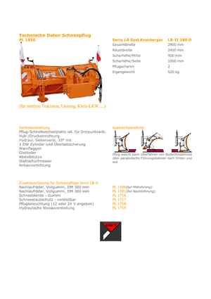 Снігоходи з багатофункціональними точилами Hydrac LB II 280  DP