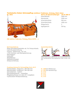 Снігоходи з багатофункціональними точилами Hydrac LB II 300  DP