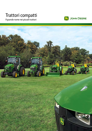 Муніципальні трактори John Deere 4720