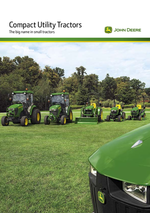 Муніципальні трактори John Deere 4720