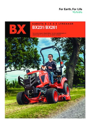 Муніципальні трактори Kubota BX261