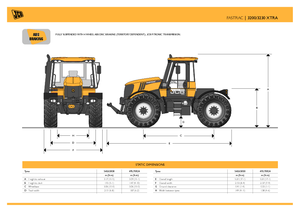 Муніципальні трактори JCB Fastrac 3200-80 Xtra