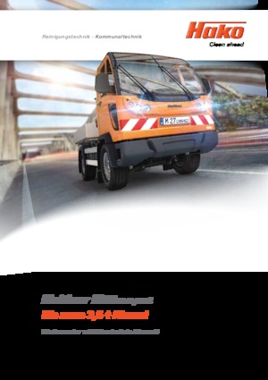 Муніципальний багатофункціональний транспортний засіб Дизель Multicar M 27 compact