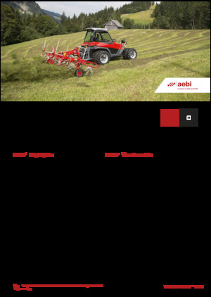 Муніципальний багатофункціональний транспортний засіб Дизель Aebi TT 241+