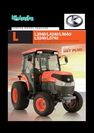 Муніципальні трактори Kubota L 4240 D