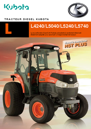 Муніципальні трактори Kubota L 4240 D