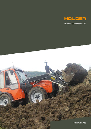 Муніципальні трактори Holder L 780