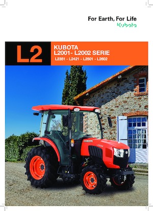 Муніципальні трактори Kubota L2501 DW