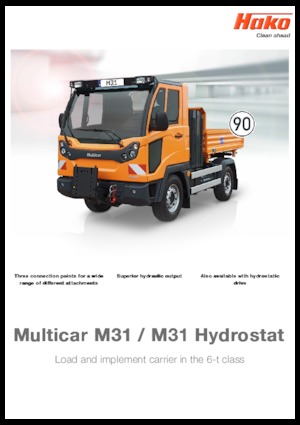 Муніципальні трактори Hako Multicar M31 C