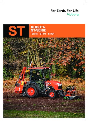 Муніципальні трактори Kubota ST341-C