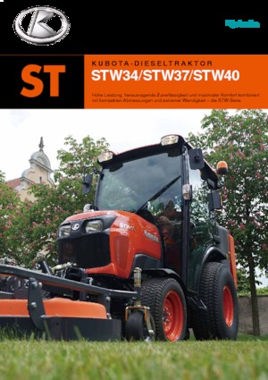 Муніципальні трактори Kubota STW34
