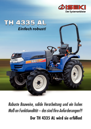 Муніципальні трактори Iseki TH 4335