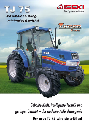 Муніципальні трактори Iseki TJ 75