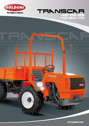 Муніципальні трактори Goldoni Transcar W 70 SN - Sl Quadrifoglio