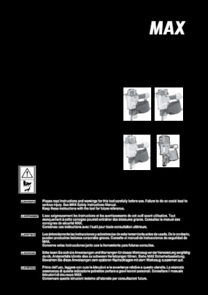 Молотки та степлери MAX USA CORP. CN55