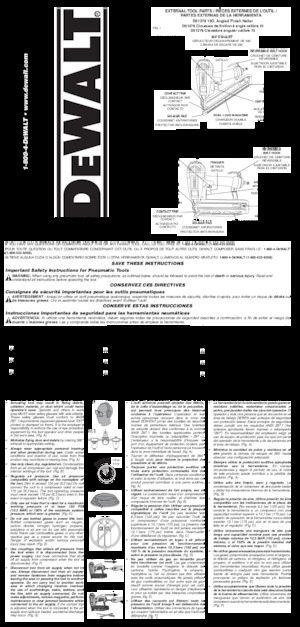 Молотки та степлери DEWALT D51257K