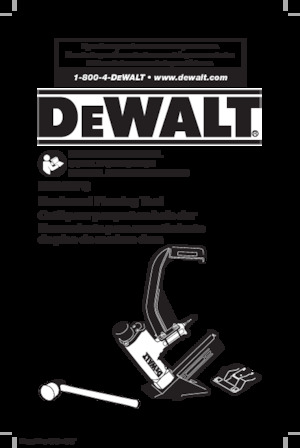 Молотки та степлери DEWALT DWMIIIFS
