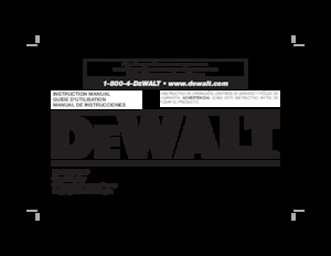 Молотки та степлери DEWALT DWSL18CAP