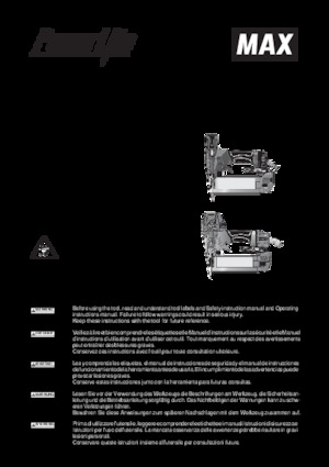 Молотки та степлери MAX USA CORP. NF255SF2/18