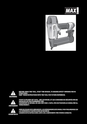 Молотки та степлери MAX USA CORP. TA238B/18-6