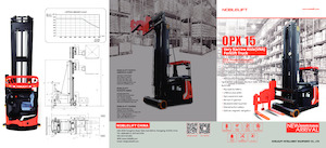 Навантажувачі для вузького проходу VNA Noblelift OPX 33