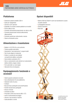Ножичні підйомники колісні JLG 10RS