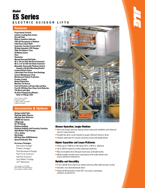 Ножичні підйомники колісні JLG 1930ES